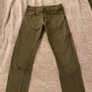 Straight leg jeans; Men’s